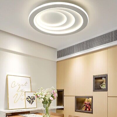 20" 36w Modern Unique Ceiling Light Dimmable LED Ceiling Lamp with Remote Con...