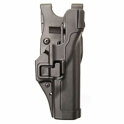 BLACKHAWK SERPA Level 3 Auto Lock Duty Holster - Matte Finish Black Right