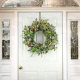 National Tree Company HGTV Home Collection Pre-Lit Winter Garden Eucalyptus M...