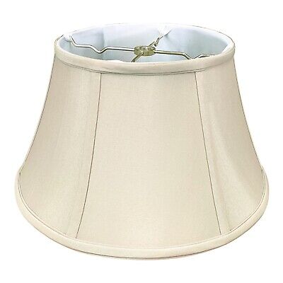 Royal Designs Shallow Drum Bell Billiotte Wall Lamp Shade, Beige, 8 x 12.5 x ...