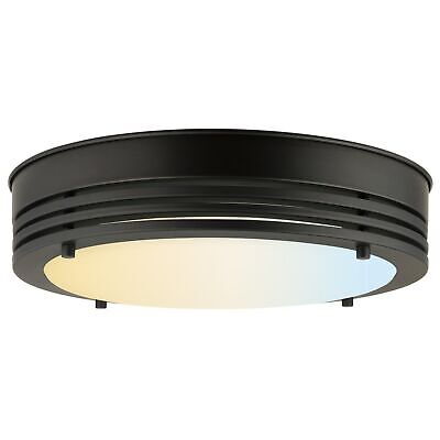 Sunlite 87769 13-Inch LED Decorative Band Trim Flush Mount Light Fixture, 20 ...