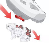 Time ATAC MX 6 Enduro Pedal - ATAC Cleats - French Edition Grey