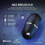 Corsair NIGHTSABRE RGB Wireless Gaming Mouse for FPS, MOBA - 26,000 DPI - 11 ...