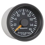 Auto Meter 8344 Chevy Factory Match Electric Pyrometer Gauge Kit 2.3125 in.