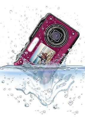 Minolta MN60WP 48MP / 4K Ultra HD Dual Screen Waterproof Digital Camera Purple