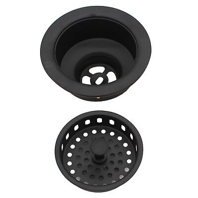 Westbrass D2165-62 Post Style Large Kitchen Basket Strainer with Waste Dispos...