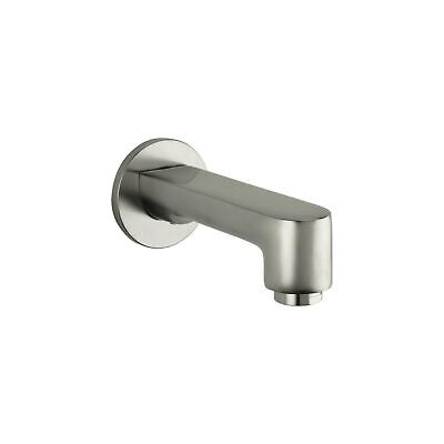 hansgrohe Tub Spout Premium 3-inch Modern Tub Spout in brushed nickel, 14413821