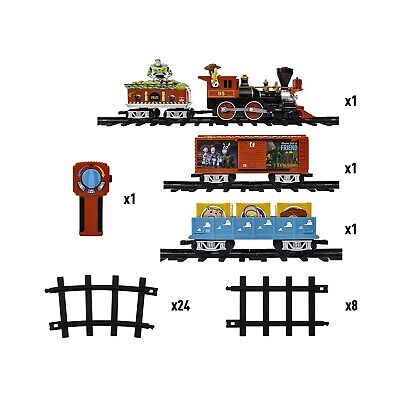 Lionel Battery-Operated Disney Toy Story Toy Train Set with Locomotive, Train...