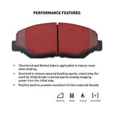 Dynamic Friction Company 3000 Ceramic Brake Pads 1310-2074-00-Front Set