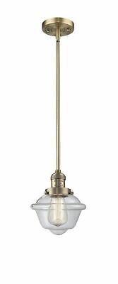 Innovations 201S-BB-G532 1 Light Mini Pendant, Brushed Brass