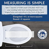 Bemis Assurance 3" Raised Toilet Seat with Handles, Clean Shield Guard, Secur...