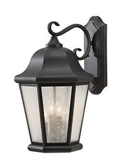 Sea Gull Lighting OL5904BK Martinsville Extra Large Four Light Outdoor Wall L...