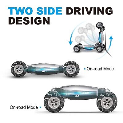 1:10 Scale Gesture Sensing Rc Stunt Car, 4WD Remote Control Hand Controlled T...