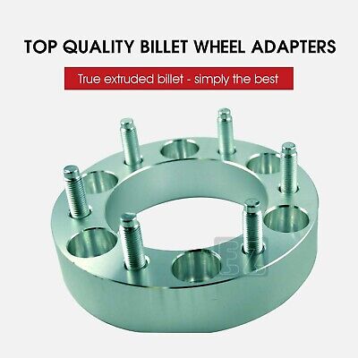 EZAccessory 2 Wheel Adapters 6x135 to 6x5.5 (6x135 to 6x139.7) Thickness 1 Inch