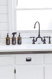 Kingston Brass KS7795TALBS Tudor Bridge Kitchen Faucet, Oil Rubbed Bronze, 13...