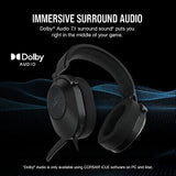 CORSAIR HS65 SURROUND Multiplatform Wired Gaming Headset &#8211; Dolby Atmos &#8