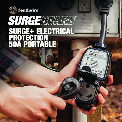 Surge Guard 44290 Portable Surge Protector - 120/240V, 50A