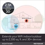 NETGEAR Nighthawk WiFi 6 Mesh Range Extender EAX80 - Add up to 2,500 sq. ft. ...