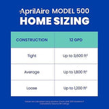 AprilAire 500 12-gal. Whole-House Small Bypass Evaporative Humidifier with Au...