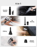 Handheld Vacuum Cordless, 12000PA Car Vacuum Cleaner High Power, Small Vacuum...