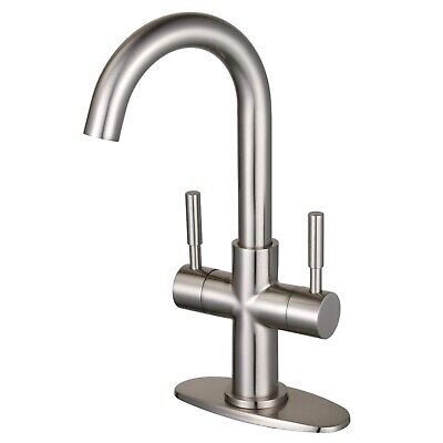 Kingston Brass LS8458DL Concord Two-Handle Bathroom Faucet with Push Pop-Up, ...