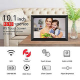 FRAMEO Digital Photo Frame, 10.1 Inch WiFi Digital Picture Frame with 1280x80...