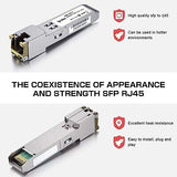 Gigabit SFP to RJ45 Copper SFP 1000Base-T, 1.25G Copper SFP-T, SFP to Etherne...