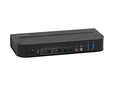 Monoprice Blackbird 4K Displayport 1.4 USB 3.0 2x1 KVM Switch, 4K@60Hz, HDR, ...