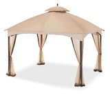 Garden Winds Replacement Canopy for The Massillon Biscayne Gazebo - Standard ...