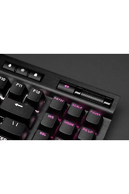 CORSAIR K70 RGB Tenkeyless Mechanical Gaming Keyboard - CHERRY MX SPEED Switc...