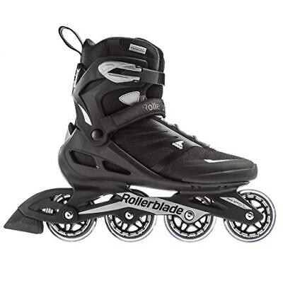 Rollerblade Zetrablade Men's Adult Fitness Inline Skate, 6, BLACK/SILVER