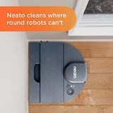 Neato D8 Intelligent Robot Vacuum Cleaner–LaserSmart Nav, Brushed Indigo