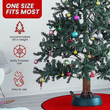 Christmas Tree Stand with Water Reservoir and Fast Clamp - Fits 6ft Tree with...