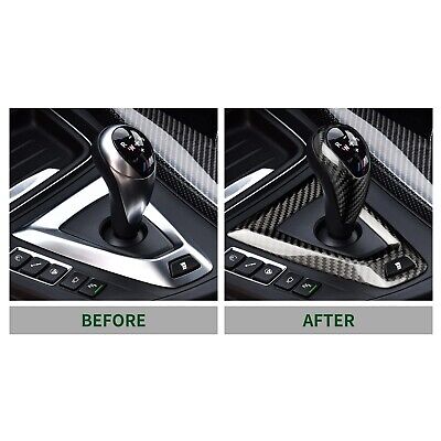 AIRSPEED Carbon Fiber Gear Shift Knob Cover Trim for BMW F80 M3 F82 M4 2014-2...