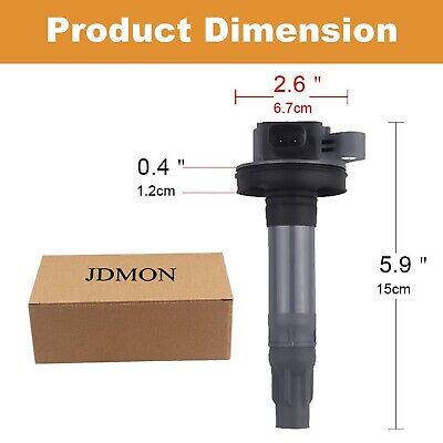 JDMON compatible with Ignition Coils Ford Lincoln Edge, Flex, F150, Explorer,...