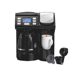 Hamilton Beach FlexBrew Trio 2-Way Coffee Maker, Compatible with K-Cup Pods o...