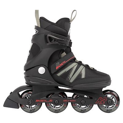 K2 Kinetic 80 Men's Inline Skates 7.5 Black/Gray