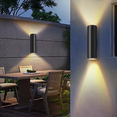 Outdoor Wall Lights Porch Lights Outdoor IP65 Waterproof Integrated LED Cylin...