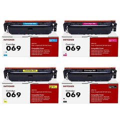 069 069H MF753Cdw 4 Pack Color Toner Cartridge Set Replacement for Canon 069 ...