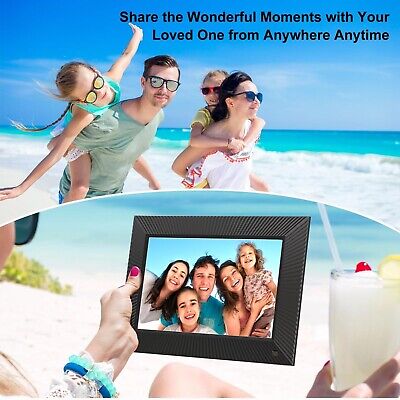 10.1 Inch 32GB WiFi Digital Picture Frame, HD 1280x800 Smart Digital Photo Fr...