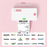 MUNBYN Pink Shipping Label Printer, [Upgraded 2.0] USB Printer