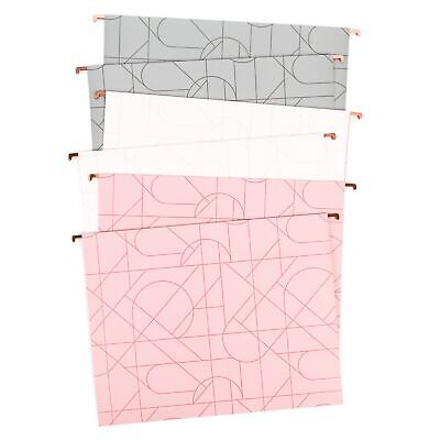 U Brands Hanging File Folders, Modern + Pretty, (Pack of 12, 72 Count Total)