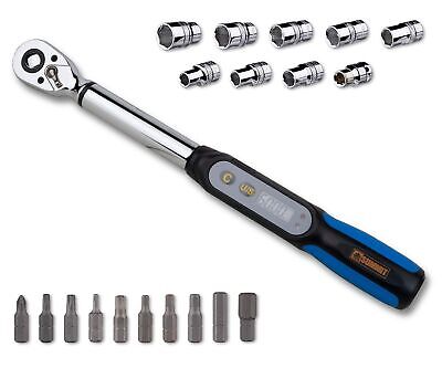 3/8 inch Digital Torque Wrench, 2.21-44.24 ft-lbs Torque Range, Compact Size,...