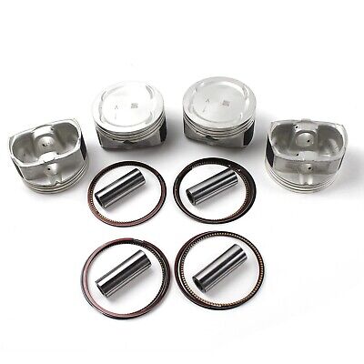 4pcs 23410-2G200 Engine Pistons Rings Set Compatible with 2007-2019 Hyundai K...