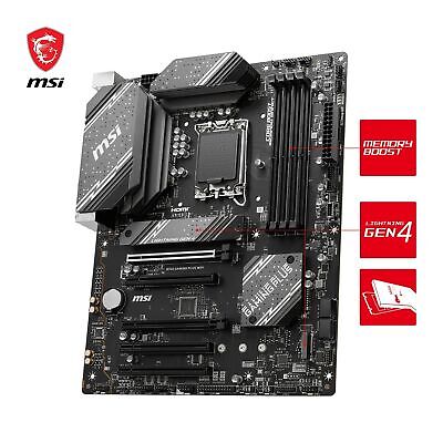 MSI B760 Gaming Plus WiFi Motherboard Intel B760 LGA 1700 ATX