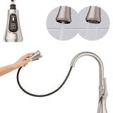 Pfister Miri Kitchen Faucet with Pull Down Sprayer and Soap Dispenser, Single...