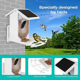 Bird Feeder with Camera,Solar Charging Panel Smart Bird Feeder,AI Recognition...