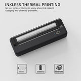 Inkless Wireless Printer for Home Offices & Travel, Supports 8" & 4" Thermal ...