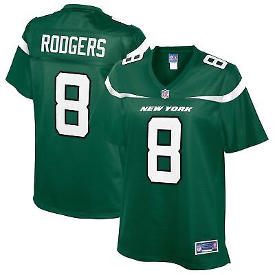 NFL PRO LINE Women's Aaron Rodgers Gotham Green New York Jets Player Jersey