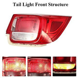 Brake Tail Light Rear Lamp Compatible with 2013 2014 2015 Chevy Malibu Rear R...